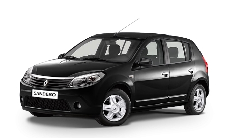 2D коврики EVA в салон и багажник на Renault Sandero I (2009-2014)