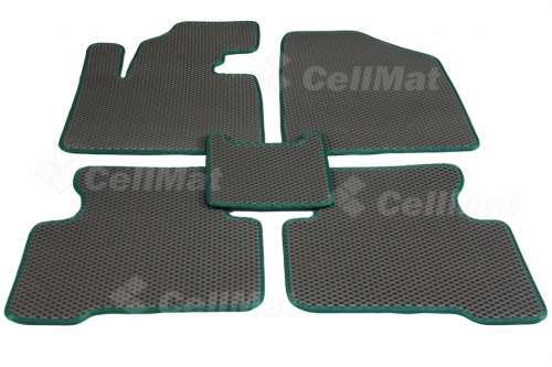 2D коврики EVA Hyundai Santa Fe III (2012-2018)