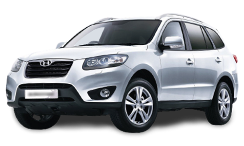 2D коврики EVA в салон и багажник  на Hyundai Santa Fe II рестайлинг, корейская сборка (2009-2012)