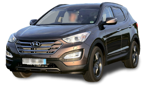 2D коврики EVA в салон на Hyundai Santa Fe III (2012-2018)