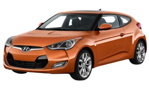2D коврики EVA в салон и багажник на Hyundai Veloster I (2011-2017)