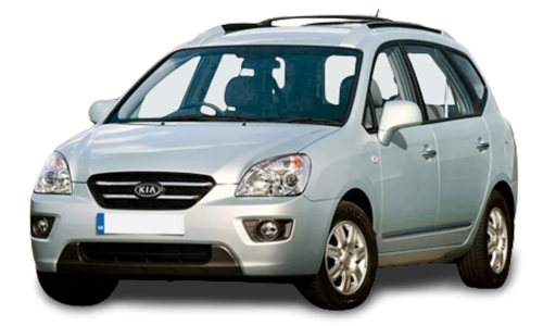 2D коврики EVA в салон и багажник на Kia Carens III UN, 7 мест (2006-2013)