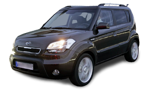 2D коврики EVA в салон и багажник на Kia Soul I (AM) (2008-2011)