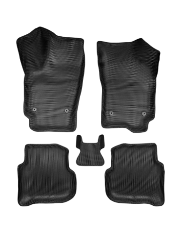 3D коврики EVA с бортами Volkswagen Polo V седан (2009-2020)