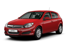 2D коврики EVA в салон и багажник на Opel Astra H хетчбек (2004-2014)
