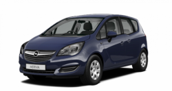 2D коврики EVA в салон на Opel Meriva A (2003-2010)