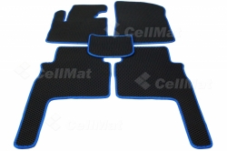 2D коврики EVA в салон и багажник на Hyundai Santa Fe II рестайлинг (2009-2012)