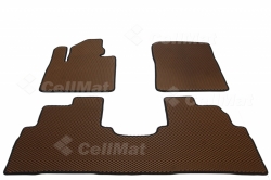 2D коврики EVA в салон и багажник  на Kia Sorento Prime III, 7 мест (2014-2020)