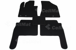 2D коврики EVA в салон на Kia Sorento II 5 мест (2009-2012)