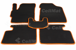 2D коврики EVA в салон и багажник на Kia Spectra I (2004-2011)