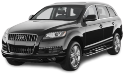 2D коврики EVA в салон и багажник на Audi Q7 I, 5 мест (2005-2015)