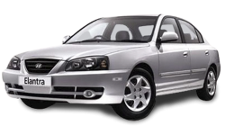 2D коврики EVA в салон на Hyundai Elantra III XD/XD2, правый руль (2000-2010)