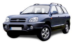 2D коврики EVA в салон на Hyundai Santa Fe I Classic (2007-2013)