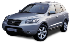 2D коврики EVA в салон и багажник на Hyundai Santa Fe II (2005-2010)