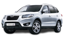 2D коврики EVA в салон и багажник на Hyundai Santa Fe II рестайлинг, корейская сборка (2009-2012)