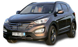 2D коврики EVA в салон на Hyundai Santa Fe III (2012-2018)