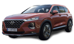 2D коврики EVA в салон и багажник на Hyundai Santa Fe IV 7 мест (2018-2021)