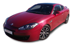 2D коврики EVA в салон и багажник на Hyundai Tiburon II рестайлинг (2007-2009)