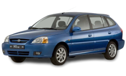 2D коврики EVA в салон и багажник на Kia Rio I универсал (1999-2005)