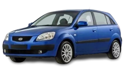 2D коврики EVA в салон на Kia Rio II хэтчбек (2005-2011)