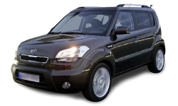 2D коврики EVA в салон и багажник на Kia Soul I (AM) (2008-2011)