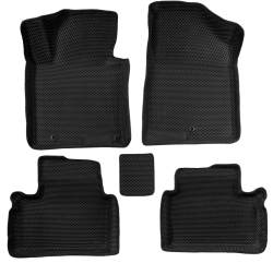 3D коврики EVA с бортами в салон на Kia Ceed II (JD) хэтчбек, универсал (2012-2018)