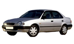 2D коврики EVA в салон на Toyota Corolla VIII E110 правый руль (1995-2000)